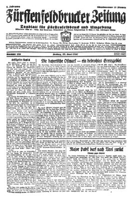 Fürstenfeldbrucker Zeitung Freitag 27. Juni 1930