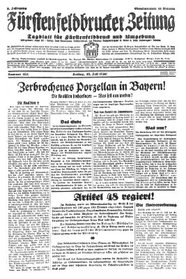 Fürstenfeldbrucker Zeitung Freitag 18. Juli 1930