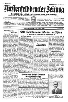 Fürstenfeldbrucker Zeitung Sonntag 3. August 1930