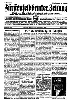 Fürstenfeldbrucker Zeitung Sonntag 7. September 1930