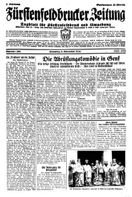 Fürstenfeldbrucker Zeitung Samstag 8. November 1930
