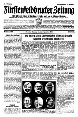 Fürstenfeldbrucker Zeitung Montag 17. November 1930