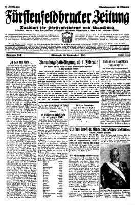 Fürstenfeldbrucker Zeitung Mittwoch 19. November 1930