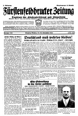 Fürstenfeldbrucker Zeitung Montag 24. November 1930