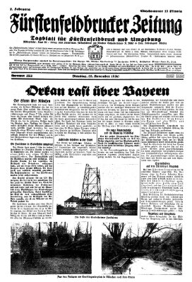 Fürstenfeldbrucker Zeitung Dienstag 25. November 1930
