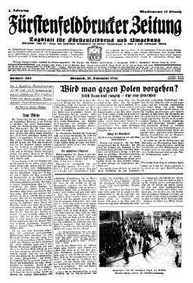 Fürstenfeldbrucker Zeitung Mittwoch 26. November 1930