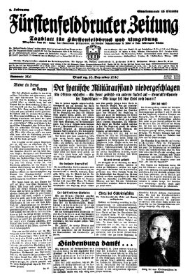 Fürstenfeldbrucker Zeitung Dienstag 16. Dezember 1930