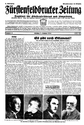 Fürstenfeldbrucker Zeitung Freitag 9. Januar 1931