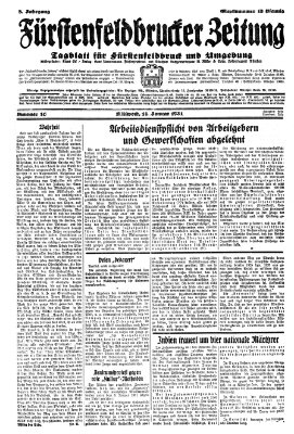 Fürstenfeldbrucker Zeitung Mittwoch 14. Januar 1931