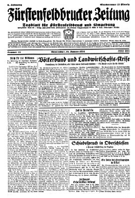 Fürstenfeldbrucker Zeitung Donnerstag 15. Januar 1931