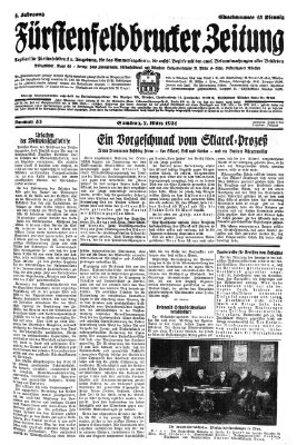 Fürstenfeldbrucker Zeitung Samstag 7. März 1931