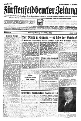 Fürstenfeldbrucker Zeitung Montag 9. März 1931