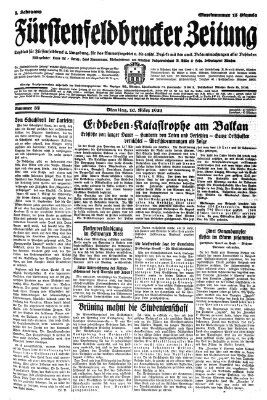 Fürstenfeldbrucker Zeitung Dienstag 10. März 1931