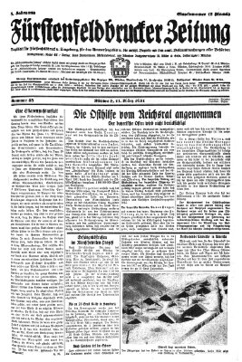 Fürstenfeldbrucker Zeitung Mittwoch 11. März 1931