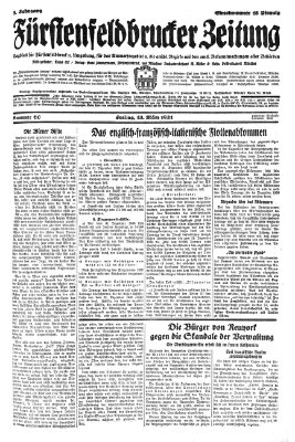 Fürstenfeldbrucker Zeitung Freitag 13. März 1931