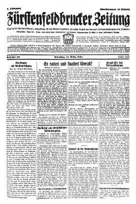 Fürstenfeldbrucker Zeitung Dienstag 17. März 1931