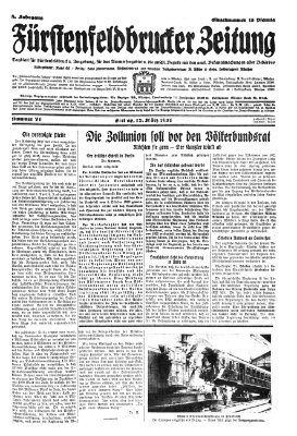 Fürstenfeldbrucker Zeitung Friday 27. March 1931