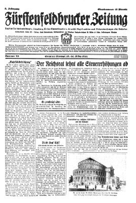 Fürstenfeldbrucker Zeitung Montag 30. März 1931