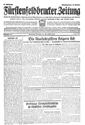 Fürstenfeldbrucker Zeitung Sonntag 19. April 1931