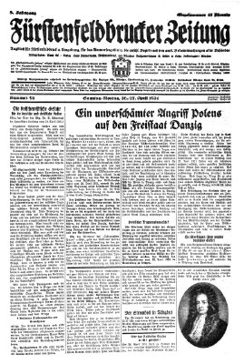 Fürstenfeldbrucker Zeitung Montag 27. April 1931