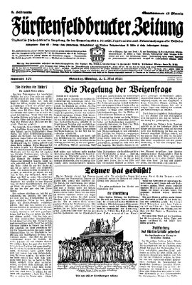 Fürstenfeldbrucker Zeitung Montag 4. Mai 1931