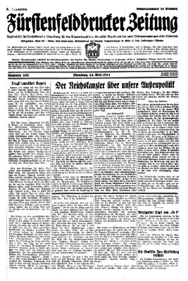 Fürstenfeldbrucker Zeitung Dienstag 12. Mai 1931