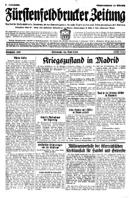 Fürstenfeldbrucker Zeitung Mittwoch 13. Mai 1931