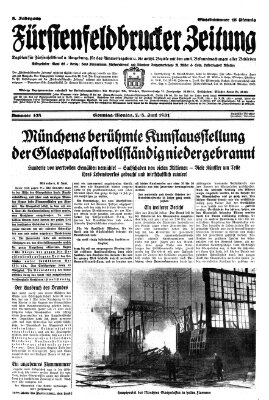 Fürstenfeldbrucker Zeitung Sonntag 7. Juni 1931