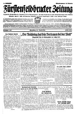 Fürstenfeldbrucker Zeitung Samstag 20. Juni 1931