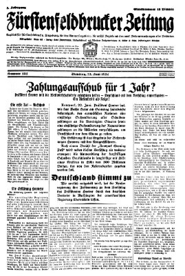 Fürstenfeldbrucker Zeitung Dienstag 23. Juni 1931