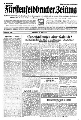 Fürstenfeldbrucker Zeitung Samstag 4. Juli 1931