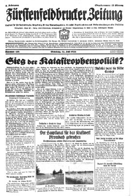 Fürstenfeldbrucker Zeitung Dienstag 14. Juli 1931