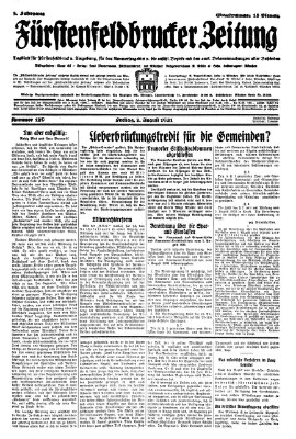 Fürstenfeldbrucker Zeitung Freitag 7. August 1931