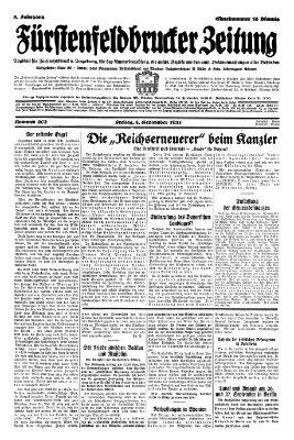 Fürstenfeldbrucker Zeitung Freitag 4. September 1931