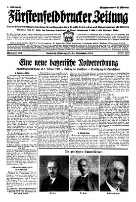 Fürstenfeldbrucker Zeitung Sonntag 20. Dezember 1931