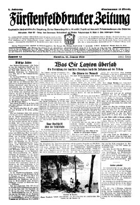 Fürstenfeldbrucker Zeitung Samstag 16. Januar 1932