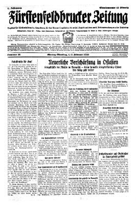 Fürstenfeldbrucker Zeitung Montag 1. Februar 1932