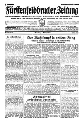 Fürstenfeldbrucker Zeitung Dienstag 1. März 1932