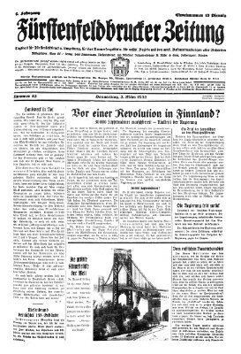 Fürstenfeldbrucker Zeitung Thursday 3. March 1932