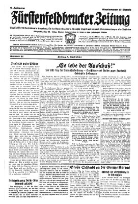 Fürstenfeldbrucker Zeitung Freitag 8. April 1932