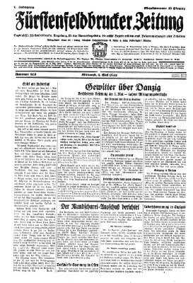 Fürstenfeldbrucker Zeitung Mittwoch 4. Mai 1932