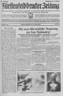 Fürstenfeldbrucker Zeitung Montag 30. Mai 1932