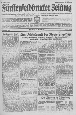 Fürstenfeldbrucker Zeitung Dienstag 31. Mai 1932