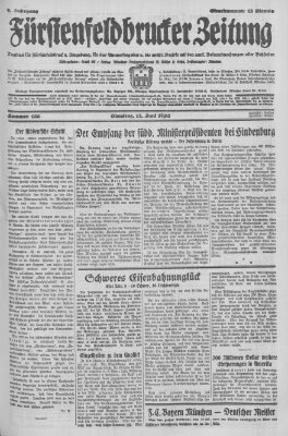 Fürstenfeldbrucker Zeitung Dienstag 14. Juni 1932