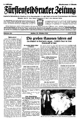 Fürstenfeldbrucker Zeitung Freitag 28. Oktober 1932