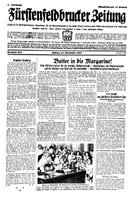 Fürstenfeldbrucker Zeitung Freitag 30. Dezember 1932