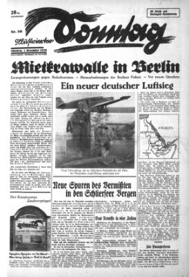 Illustrierter Sonntag (Der gerade Weg) Sonntag 1. Dezember 1929