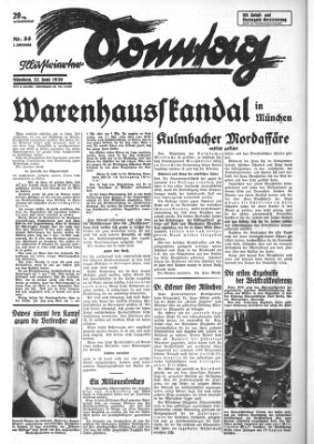 Illustrierter Sonntag (Der gerade Weg) Sonntag 22. Juni 1930