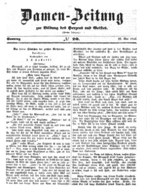 Gradaus mein deutsches Volk!! (Allerneueste Nachrichten oder Münchener Neuigkeits-Kourier) Sonntag 27. Mai 1849