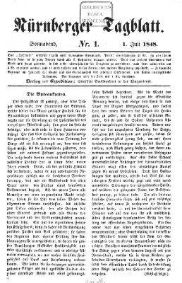 Nürnberger Tagblatt Samstag 1. Juli 1848